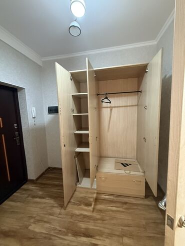 шкаф и антресоль: Кийим салуучу шкаф, Түз