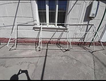 Теплицы: Металлические каркас под навес, магазина или дома - Материал — 3