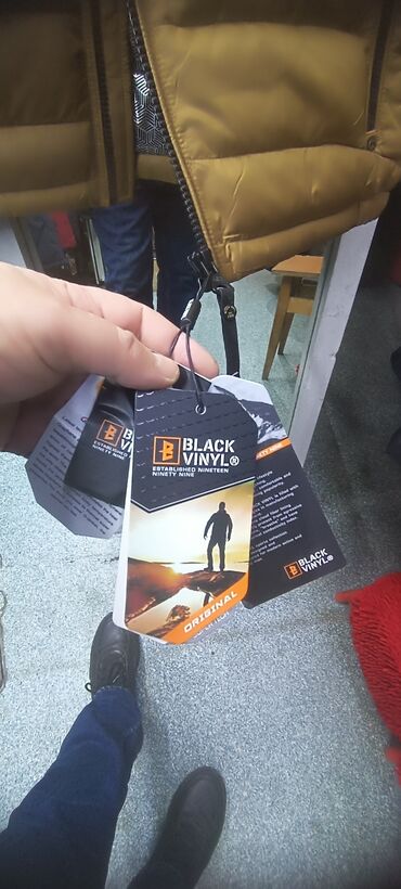 Куртки: Скидка Новое Поступление от Бренда Black Vinyl Еврозима Тонкая — 9