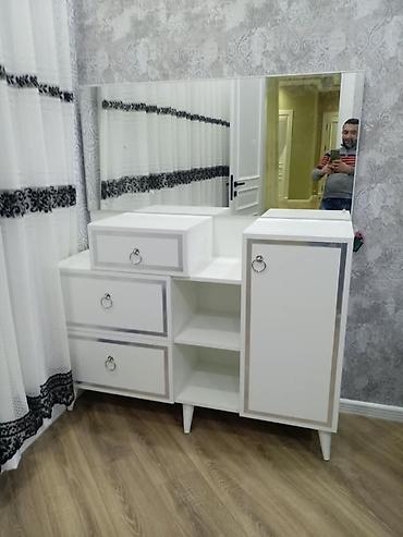 Yataq otağı dəstləri: Klassik üslubda mebel dəsti - Geniş qarderob: 6 qapılı, iki tam — 35