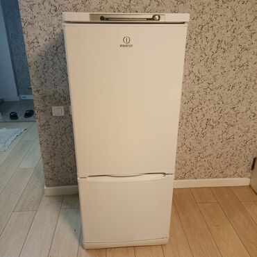 холодильник indezit: Муздаткыч Indesit, Колдонулган, Эки камералуу, De frost (тамчы), 60 * 150 * 60