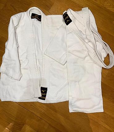 idman forma: Mizuno judo kimonomu (gi) komplekti - Marka: Mizuno - Rəng: ağ - — 1