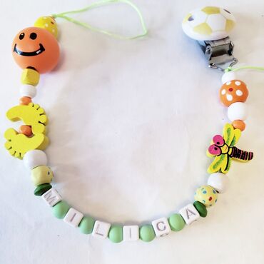 Ostale dečije stvari: Cene drvenih lančića su 600 din . Porucite personalizovani drveni — 5