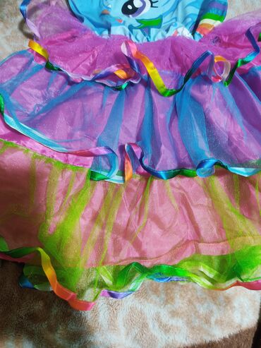 Donlar: Rəngarəng qız uşağı paltarı – “My Little Pony” motivli - Üst hissə — 3