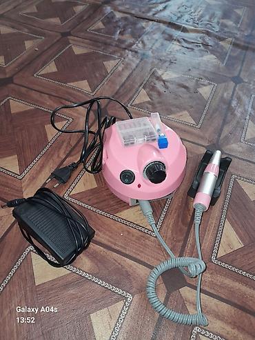 Gözəllik və estetika avadanlığı: Elektrik dırnaq frezi seti – “Nail Drill” (çəhrayı) Baha alinib ancaq — 1