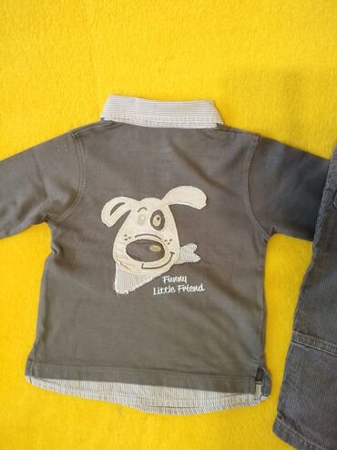 Kompleti: C&A, Komplet: Duks, Farmerke, 74-80 — 6