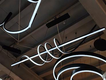 smart light: Подвесной светильник LED с декоративной спиралью - Тип: дизайнерский — 2