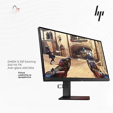 dvd manitor: Monitor "OMEN X 25f Gaming" 🔹 Ekran Ölçüsü: 24.5 inch (62.23 cm) 🔹 — 1