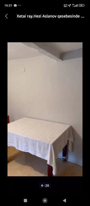 Uzunmüddətli kirayə evlər: 35 kv. m, 1 otaqlı, Kombi, Qaz, İşıq — 9