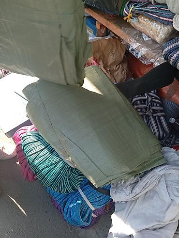 мусорный пакет 240 литров: Полипропиленовые мешки зелёного цвета 45/80 30 кг - Материал: плотное — 2
