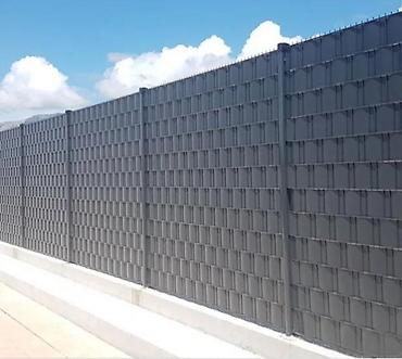 Proizvodi od rolovanog metala, metalni kanali: 🌿 TRAKA REBRASTA PVC 26m x 19cm Za 2D panel – zaštita od pogleda 📍 — 11