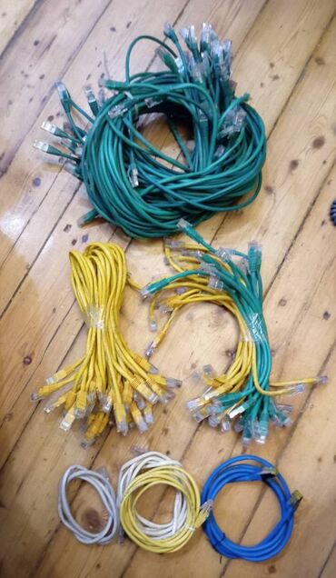 kabellerin topdan satışı: CAT6 UTP Şəbəkə kabeli Patch-cord və Fiber-optik duplex patch kabel