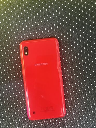 samsung a10 islenmis: Samsung Galaxy A10, 32 GB, rəng - Qırmızı, İki sim kartlı