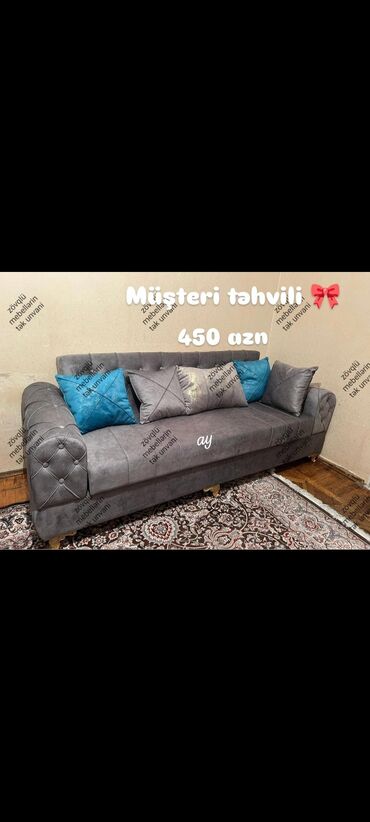 tap az divan: Divan, Qonaq otağı üçün, Bazalı, Açılan