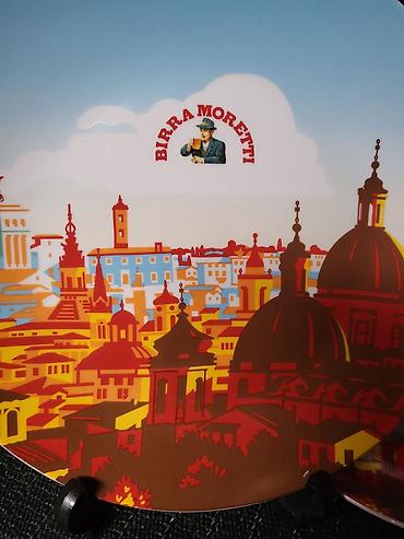 Kuhinjski setovi: Tanjiri novi Birra Moretti porcelanski. Tanjiri porcelanski Birra — 4