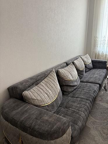 Divanlar: Künc divan, İşlənmiş, Açılan, Bazalı, Parça, Çatdırılma yoxdur — 2