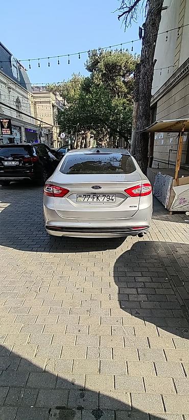 Ford: Ford Fusion (Mondeo) sedan — gümüşü rəng. Təcili satılır tək problem — 2
