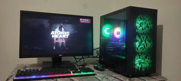 мониторы msi: Компьютер, ядер - 8, ОЗУ 16 ГБ, Для работы, учебы, Новый, Intel Core i5, AMD Radeon RX 550 / 550X / 560X, HDD + SSD