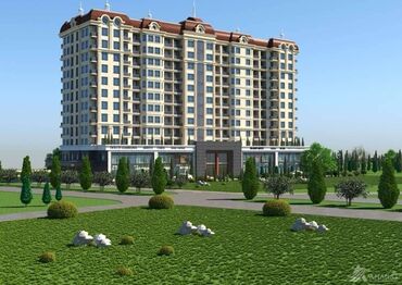 дешевые квартиры в оше: 2 комнаты, 88 м², Элитка, 4 этаж, ПСО (под самоотделку)
