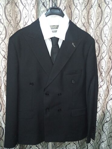 костюм на заказ: Костюм 4XL (EU 48), 5XL (EU 50), цвет - Черный