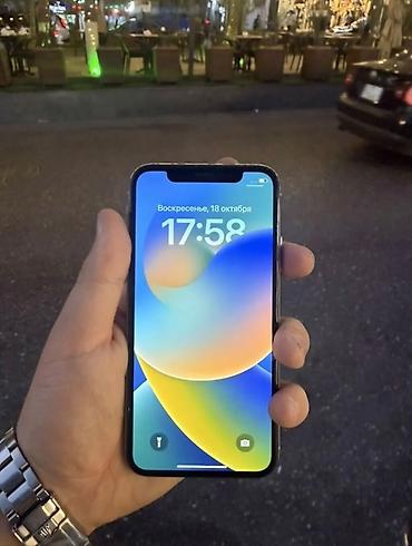 iphone x yığılma: IPhone X, 128 GB, Gümüşü, Face ID — 2