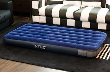 downy: Надувной матрас Intex 99х191х25см "Classic" до 136кг Надувной матрас — 7