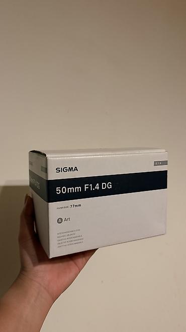 sigma 35mm: Продается объектив Sigma 50mm f/1.4 DG ART (диаметр фильтра 77 мм) в — 7