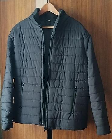 Qara rəngli kişi puff jacket (yüngül şişmə gödəkçə) - Klassik qara
