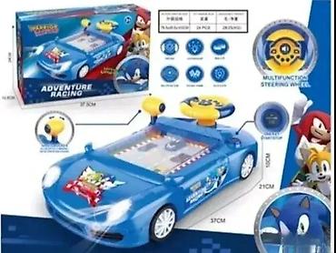 maltezer toy: **Sonic volan simulator vožnje** **Karakteristike**: * **Funkcija** — 1