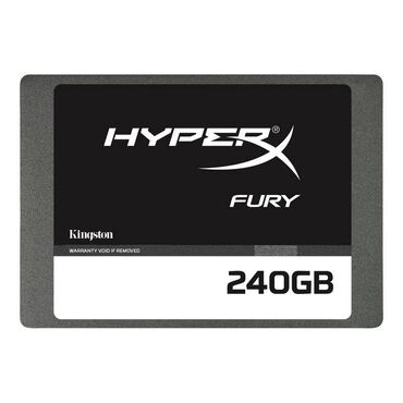 ssd ������ ���������������� 1 9 ���� в Кыргызстан | Жесткие диски, переносные винчестеры: SSD диск Kingston HyperX Fury 3D 240GB 2.5" SATA Общие