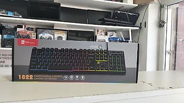 Kompüterlər üçün klavyatura. RGB işıqlıdır. usb çıxışlıdır. Yenidir
