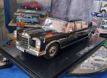 sapaşqi modelleri: Коллекционная модель Mercedes-Benz 600 W100 Queen Elizabeth and kur