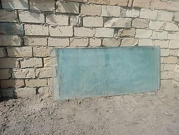 divar ucun sendvic panel: İşlənmiş Pəncərə şüşəsi, Еni: 100 sm, Uzunluğu: 227 sm — 3