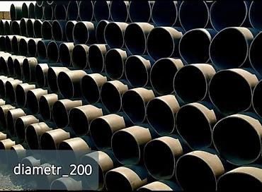 total drel: Kanalizasiya borusu, Qofralı, Plastik, 1000 mm, Yeni — 7