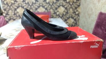 женская кожаная обувь бишкек: Туфли 34, цвет - Черный