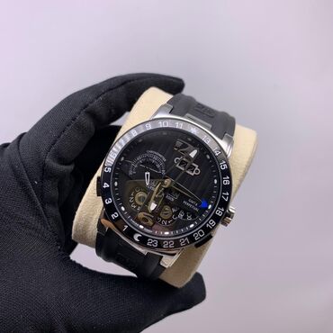 мужские швейцарские часы: Ulysse Nardin El Toro GMT ️Премиум качество (суперклон)! ️Диаметр 43