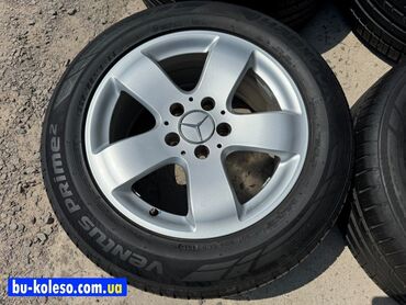 Диски: Литые Диски R 16 Mercedes-Benz, Комплект, отверстий - 5, Б/у