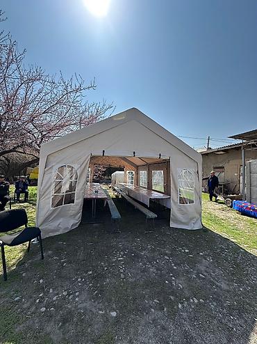 Аренда юрт: Аренда юрты, Каркас Деревянный, 75 баш, С полом, Самовар, Посуда — 13