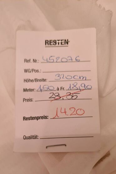 Posteljina: Restlovi zavesa, novi kupljeni u Švajcarskoj — 14