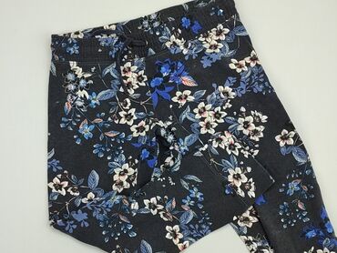 zielone spódnice w kwiaty: Trousers, H&M, S (EU 36), condition - Good