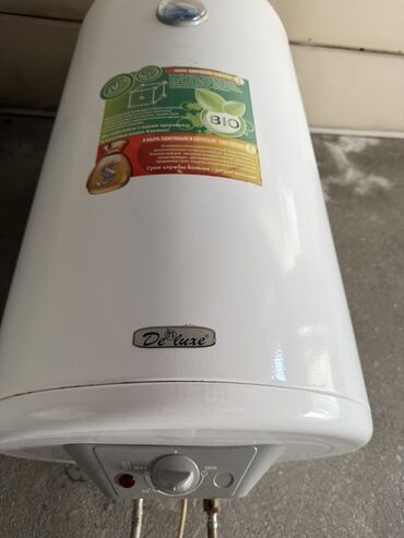 166 yuk dasima: Deluxe markalı elektrikli su qızdırıcısı (boiler) - Silindrik divara