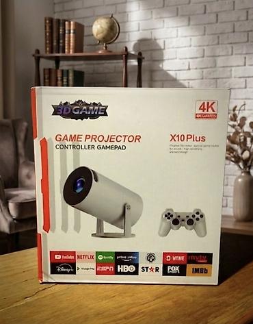 oc cinema: ​🎮 Игровой Smart TV Проектор 3DGame X10 Plus (Комплект с геймпадами) — 5