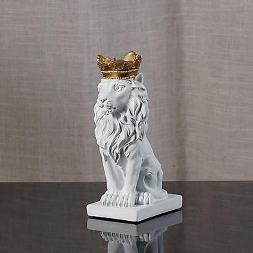 gips fiqurlar: 🦁 TACLI ŞİR HEYKƏLİ — MƏKANINIZA DƏBDƏBƏ QATIN! Gücün və əzəmətin — 3