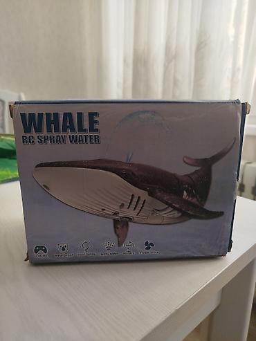 dji mavic: Радиоуправляемый кит “Whale RC Spray Water”. Б/у - Игрушка для воды с — 1