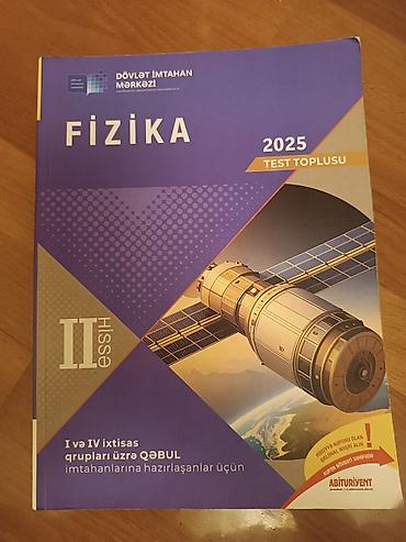 Testlər: Məhsul: Fizika, ingilis dili, informatika test topluları dəsti - — 1