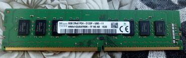 Operativ yaddaş (RAM): Hynix PC4 8GB Hynix PC4-2133MHz.8GB.Test olunub.Zamanət 1 həftə. Hynix