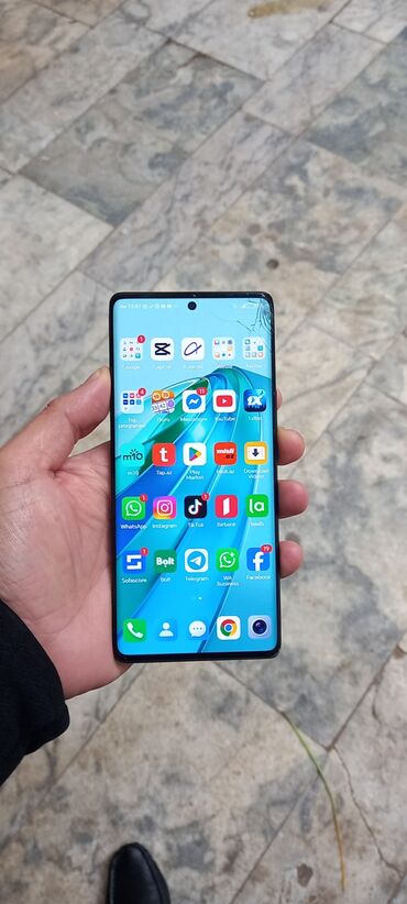 xiaomi note 9: Honor X9a, 128 GB, rəng - Qara, Barmaq izi
