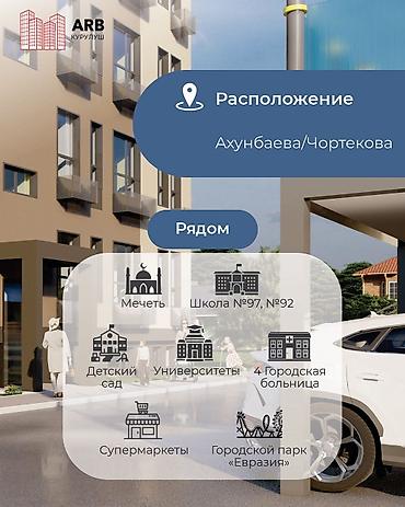 Новостройки от застройщика: 2‑комнатные квартиры‑студии в новом многоквартирном доме. Локация — 6