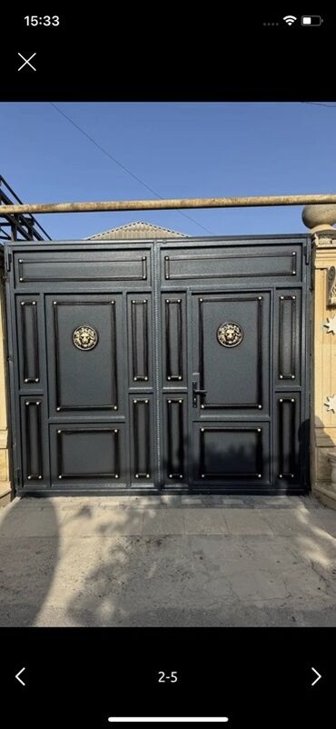 венецианская штукатурка в баку: Ворота и комплектующие, Дворовые, Механические