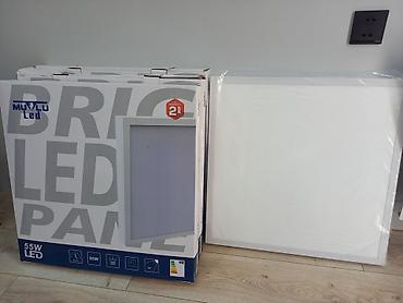 mini led: MULU LED PANEL 55 W60x60 ölçüdə, ağ rəng. Ofis, mağaza, məktəb, ev — 2